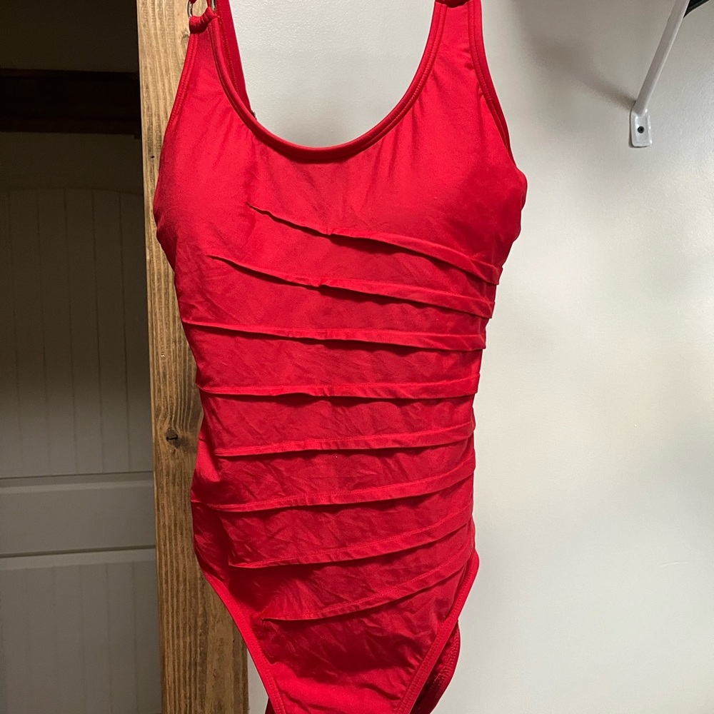 Calvin Klein Vibrant Red Swimwear